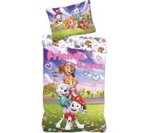 „Paw Patrol“ gultasveļas komplekts mazajiem, segas pārvalks 100 x 135 cm + spilvendrāna 40 x 60 cm, 100 % kokvilna, mīksta gultasveļa mazuļiem (daudzkrāsains „Paw Patrol“)