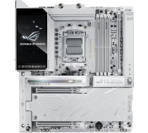 ASUS ROG Crosshair X870E Glacial Gaming pamatplate Socket AMD AM5 (E-ATX, Advanced AI, DDR5, 10G Ethernet, WiFi 7, 2X PCIe 5.0 NVMe SSD, 2X PCIe 4.0 M.2, 12x USB 10Gbps)