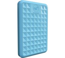 ModusTech 500 GB portatīvais ārējais cietais disks USB 3.0/Type-C - plāns ātrgaitas cietais disks dublēšanai, glabāšanai, spēlēm - saderīgs ar PC, Mac, klēpjdatoru, PS4, Xbox, Windows, MacBook, Smart TV (zils, 500 GB)
