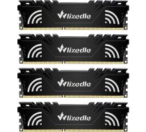 DDR3 RAM 32GB komplekts (4x8GB) 1866MHz CL13 U-DIMM Wlizedle Desktop Memory PC3-14900 240-Pin 1.5V 2Rx8 Dual Rank Channel Non-ECC Unbuffered PC Computer Sdram Sticks Module Upgrade, Black
