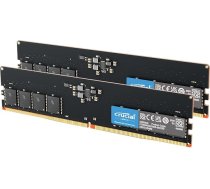 Crucial RAM 16 GB komplekts (2 x 8 GB) DDR5 4800 MHz CL40 galddatora atmiņa CT2K8G48C40U5