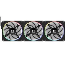 Thermaltake TS120 EX RGB integrētais temperatūras sensors 3-Pack Black