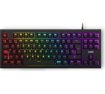 Energy Sistem Gaming Keyboard ESG K6 Mechanics (USB tastatūra, LED Rainbow Effect Lights, TKL mehāniskā tastatūra)