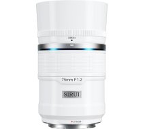 SIRUI Sniper 75mm F1.2 autofokusa objektīvs APS-C, teleobjektīvs Nikon Z8, Z9, Z5, Z6, Z7, Zfc (Z-Mount, balts)
