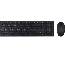 Dell KM5221W Pro bezvadu tastatūras un peles komplekts, ASV starptautiskais (QWERTY), melns