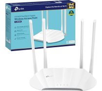 TP-Link TL-WA1801 piekļuves punkts AX1800Mbps Dual Band Gigabit Wi-Fi 6, pasīvais PoE, bezvadu piekļuves punkts, Captive Portal, diapazona paplašinātājs, Multi-SSID, klientu režīmi, pastiprināts pārklājums, WPA3, viegla iestatīšana