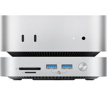 ORICO MiniMate 2TB ārējais SSD disks, saderīgs ar Mac mini M4, 1TB 40 Gbps (3200MB/s) datu apstrādei, 1TB 1000MB/s dublējumkopijai, USB 3.0 (10Gbps) * 3, TF un SD 4.0, M4Ultra