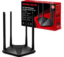 MERCUSYS MR30G AC1200Mbps divjoslu gigabitu Wi-Fi maršrutētājs, ātrums līdz 1,2 Gbps, spēļu maršrutētājs ar pilno gigabitu pieslēgvietu Xbox, PS4, PC, IPTV un IPv6 atbalsts, HD video straumēšana