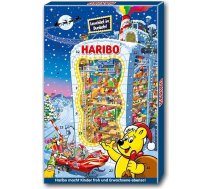 HARIBO Adventes kalendārs 2025 ar 24 mini maisiņiem (300 g) | Gummy Bears, augļu želejas un Maoam | Ziemassvētku saldumu kalendārs bērniem un ģimenēm – krāsains pārsteigums līdz Ziemassvētku vakaram