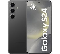 Samsung Galaxy S24 AI viedtālrunis, Android mobilais tālrunis bez līguma, 8 GB RAM, 256 GB atmiņa, 50 MP kamera, ilgs akumulatora darbības laiks, Onyx Black