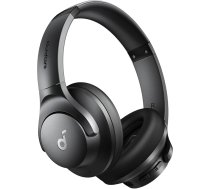 soundcore by Anker Q20i bezvadu Bluetooth austiņas ar hibrīdās aktīvās trokšņu slāpēšanas funkciju, 40 stundu atskaņošanas laiks ANC režīmā, augstas izšķirtspējas audio, personalizācija, izmantojot lietotni (melnas), (atjaunotas)