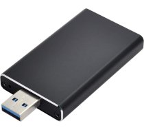 NFHK Mini PCI-E mSATA uz USB 3.0 ārējā SSD PCBA konveijera adaptera pildspalvas vadītāja karte ar korpusu