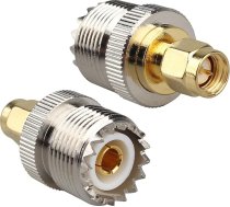 UHF Female to SMA Male Adapter PL-259 Converter RF Coax Connector SO239 Handheld Antenna Saderīgs ar Ham Radio Divvirzienu Radio FPV Antenna Koaksiālais kabelis Ham Radio Walkie Talkie Amatieurs Pack