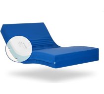 Gerialife® Geriatrische Krankenhaus-Gelenkmatratze | 3 cm viskoelastischer Schaumstoff | Wasserdichter hygienischer Bezug (90x200)