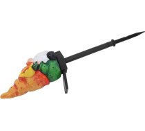 Lurrose Solar Statue izgatavots no sveķu sveķiem āra dārza rotājumi Solar Statue Lights Yard Lights Dārza dekorēšana Āra zemes Plug Gnome Solar Light