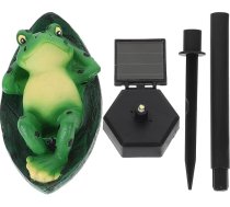 iplusmile Solarbetriebene Gartenlampe Froschform aus Kunststoff mit Lebendigem Effekt und Automatischem Dämmerungsschalter für Außenbereich und Hochzeit im Garten