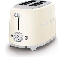 Smeg TSF01CREU divu šķēļu tosteris TSF01CREU-cream, krēmkrāsains