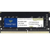 Timetec Premium 8GB DDR4 3200MHz (vai 2933MHz vai 2666MHz) PC4-25600 Non-ECC Unbuffered 1.2V CL22 1Rx8 Single Rank 260 Pin SODIMM atmiņas jauninājums klēpjdatoriem, piezīmjdatoriem un datoriem
