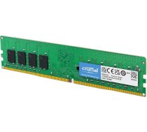 Crucial RAM 8GB DDR4 3200MHz CL22 (vai 2933MHz, vai 2666MHz) datoratmiņa CT8G4DFRA32A
