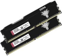 Yongxinsheng DDR4 3200MHz 32GB Kit (16GBx2) Desktop RAM PC4-25600 UDIMM Non-ECC Unbuffered 1.35V 288-Pin CL16 PC Computer Memory Upgrade Module Atmiņas atbalsts XMP 2.0 Auto Overclocking
