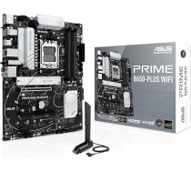 ASUS Prime B650-PLUS WiFi AMD B650 AM5 Ryzen™ 9000 8000 & 7000 ATX pamatplate, DDR5, PCIe 5.0 M.2, 2,5 Gb LAN, WiFi 6E, HDMI™, SATA 6 Gb/s, USB Type-C®, BIOS Flashback™, Thunderbolt™ 4 galvene karte