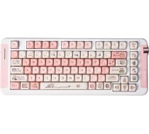 Pink Keycaps PBT MOA Profile Cute Pig Custom Keyboard Keycaps DYE-SUB 131 taustiņu komplekts Cherry MX slēdzim Alice Mechanical Keyboard