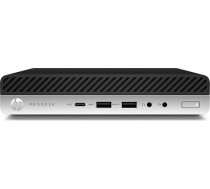 HP Prodesk Mini PC DM Core i5 8th, 16GB RAM, 240GB SSD, WiFi USB, Windows 11 Pro + Libre Office (atjaunots)