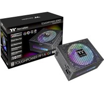 Thermaltake Toughpower PF1 850W ARGB PC ATX baroЕЎanas bloks 80-Plus Platinum, pilnД«bДЃ modulДЃrs, ar 140 ventilatoriem, sertificД“ts ES, melns PS-TPD-0850F3FAPE-1
