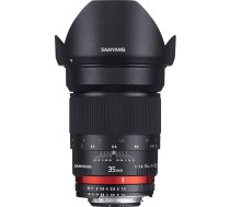 Samyang 35 mm F1.4 objektīvs Sony Alpha savienojums