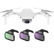 NEEWER ND filtru komplekts, saderīgs ar DJI Mini 4K/2 SE/SE/2/Mavic Mini (3 iepakojumi), CPL/ND8/ND16 neitrāla blīvuma filtrs ar HD optiskā stikla neitrāla blīvuma filtra daudzslāņu pārklājumu, dronu kameru objektīvu piederumi
