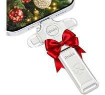 iDiskk 4 in 1 USB zibatmiņas diskā 256 GB Automātiska dublēšana un pārsūtīšana Fotoattēlu un video Windows/macOS/iOS/Linux/Android Cinka sakausējums