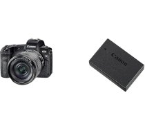 Canon EOS RP sistēmas kamera ar objektīvu RF 24-105 mm F4-7.1 is STM un 9967B002 akumulatoru LP-E17, melns