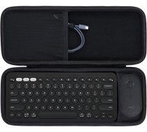 Cietais ceļojuma aizsargvāciņš Logitech Pebble 2 Combo K380s K380 tastatūrai un M350 Pebble pelei (melns)