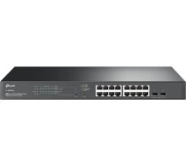 TP-Link TL-SG2218P komutators Jetstream 16 pieslēgvietu Gigabit PoE+ 2 pieslēgvietas SFP Gigabit