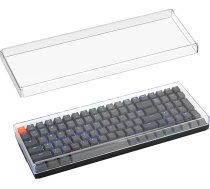 Geekria Keyboard Dust Cover, caurspīdīgs akrila tastatūras vāks, saderīgs ar Keychron K4, RK Royal KLUDGE RK100, Nuphy Air96 V2, LOFREE Flow Low Profile Mechanical Keyboard 100 taustiņiem