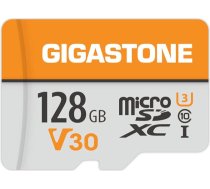 GIGASTONE 128GB MicroSDXC atmiņas karte ar SD adapteri Gopro Action Camera dronam DJI planšetdatoram un Switch 1, līdz 95MB/s, UHS-I U3 V30 Class 10, 4K UHD Video Micro SD karte