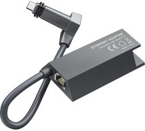 Starlink Ethernet adapteris Starlink V2, Starlink uz RJ45 Gigabit Ethernet adapteris, ātrs un stabils tīkla savienojums Starlink Actionné Gen 2 Extender WiFi Hub Starlink | Grey