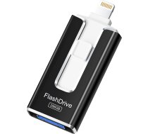 USB zibatmiņas zibatmiņas disks, 256 GB USB zibatmiņas disks, iPhone MFI sertificēts, 4 in 1 atslēga iPhone/Android/Type C un datoram, USB zibatmiņas disks C Photo Stick ārējā krātuve fotogrāfiju, video un failu glabāšanai
