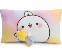 NICI Molang mīkstā rotaļlieta spilvens 43 x 25 cm balts