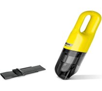Kärcher bezvadu rokas putekļsūcējs CVH 2, kompakts un viegls putekļu sūcējs ātrai lietošanai, putekļu tvertne: 0,15 l. Svars: 0,65 kg, ieskaitot 7,2 V akumulatoru, USB lādētāju, 2-in-1 spraugu uzgali.