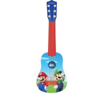 Lexibook Nintendo Mario Luigi Mana pirmā ģitāra, 6 neilona stīgas, 53 cm, instrukcijas iekļautas, zila/sarkana, K200NILXB