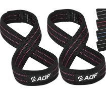 AQF pacelšanas siksnas spēka treniņiem, 8. attēls, svarcelšanas plaukstas aizsardzība deadlift, powerlifting, deadlift, fitnesa, kultūrisms sievietēm un vīriešiem svarcelšanas siksnas