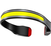 USB uzlādējams galvas lukturis, 350 lūmenu LED galvas lukturis, uzlādējams galvas lukturis, 260° platleņķa galvas lukturis, ūdensizturīgs galvas lukturis ar 3 gaismas režīmiem skriešanai, makšķerēšanai, pārgājieniem un kempingam.