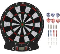 Dartboard Elektroniskais dartboard 15 collu mīkstā galotne dartboard komplekts ar LCD digitālo rezultātu displeju bērniem un pieaugušajiem