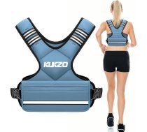Regulējama svara veste vīriešiem un sievietēm, 6–12 mārciņas/12–18 mārciņas/20–32 mārciņas svara veste ar 6 dzelzs smilšu svaru spēka treniņiem, muguras stiprināšanai, skriešanai, iešanai, fitnesam, treniņiem