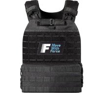 Force Fitness svara veste 10 kg, melna