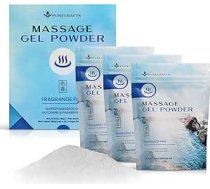 Masāžas gēls pulveris 50 g (3 gab.) | Ražots Japānā | Bez smaržvielām | Gluds un slidens gels labsajūtai un relaksācijai | No 50 g pagatavo 5 litrus | Vienkārši pievienojiet ūdeni