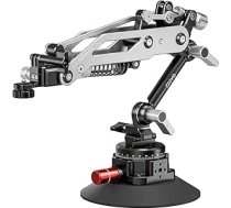 NEEWER Vakuuma piesЕ«cekЕ†a krЕ«zes autokameras turД“tДЃjs ar hidraulisko statД«va roku, NATO sliedi, saderД«gs ar DJI Osmo Pocket 3 Insts360 X5 X5 X4 X3 GoPro Hero adapteri MobilДЃ tДЃlruЕ†a turД“tДЃjs, 500 g maksimДЃlДЃ slodze