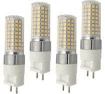 QLEE G12 LED spuldzes 16W kukurūzas gaisma G12 LED spuldzes 3000K silti balta nomaiņa 35W metāla halogēna lampa 2 tapas garāžas gaisma biroja LED spuldze Downlight