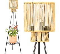 Gadgy āra stāvlampa LED Solar ar ziedu statīvu - ūdensizturīga stāvlampa dārzam un balkonam - Saules enerģijas stāvlampa ilgtspējīgam apgaismojumam - LED āra stāvlampa ar statīvu